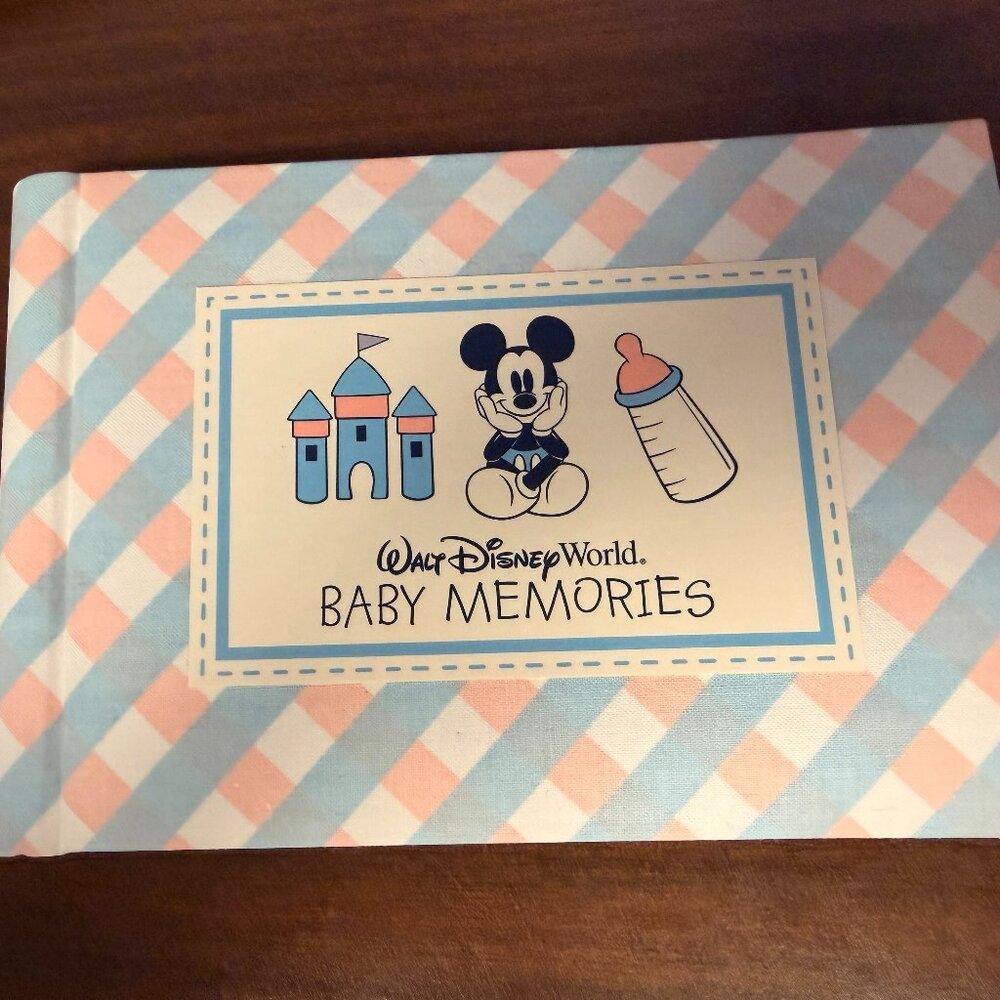 Walt Disney World Baby Memories Photo Album Cards 4x6